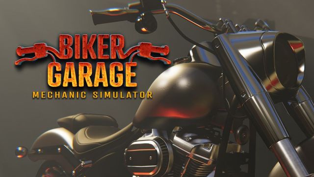 Game cover: Biker Garage: Mechanic Simulator