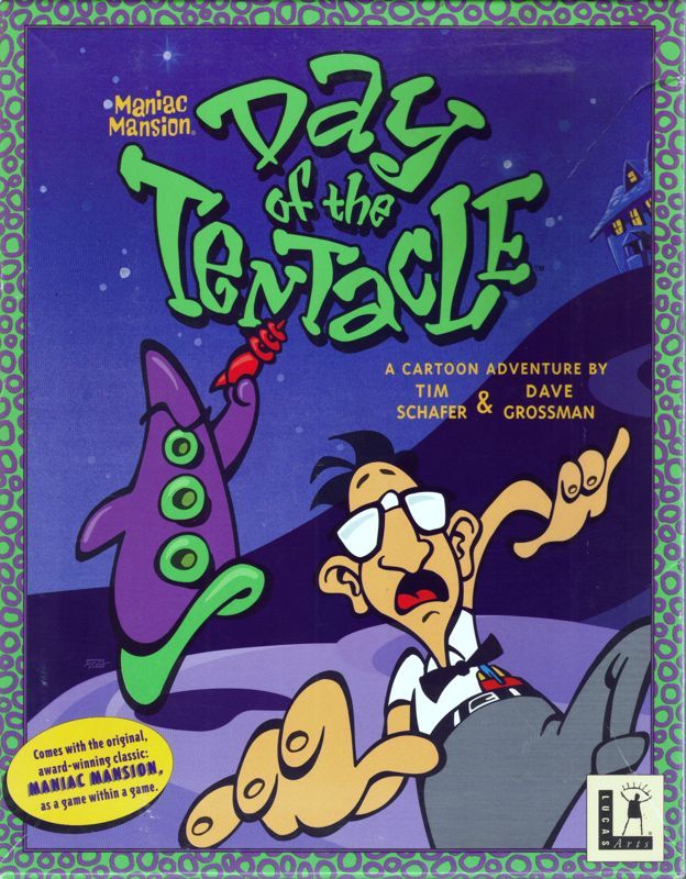 Game cover: Maniac Mansion: Day of the Tentacle
