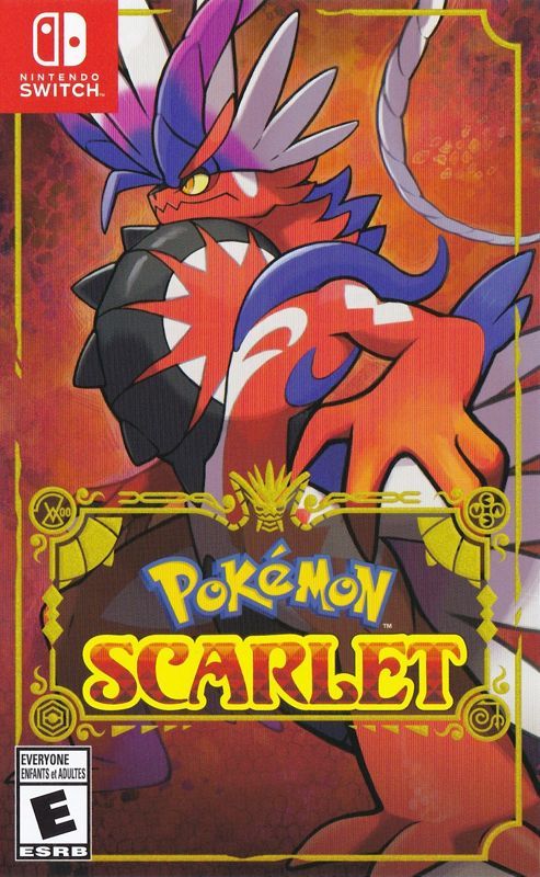 Game cover: Pokémon Scarlet