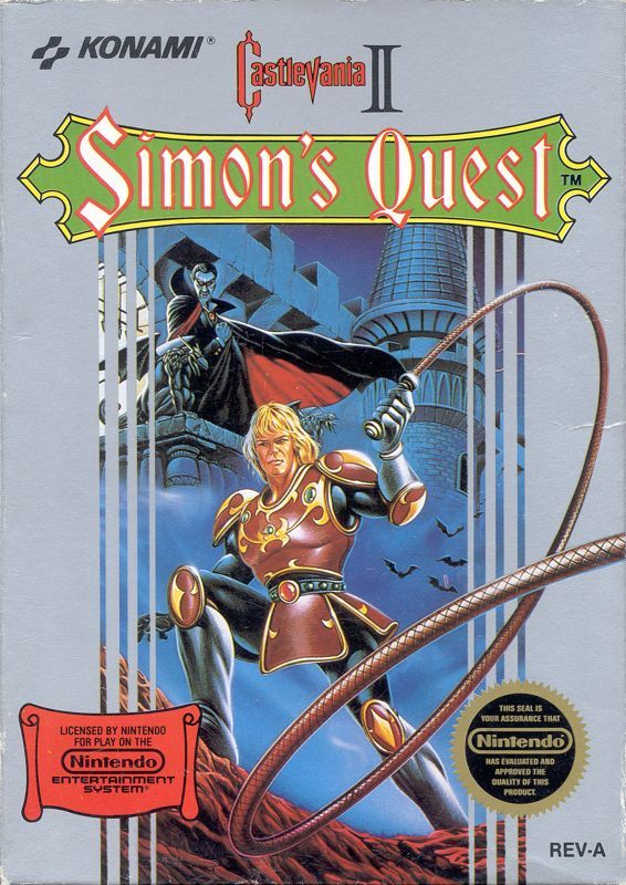 Game cover: Castlevania II: Simon's Quest