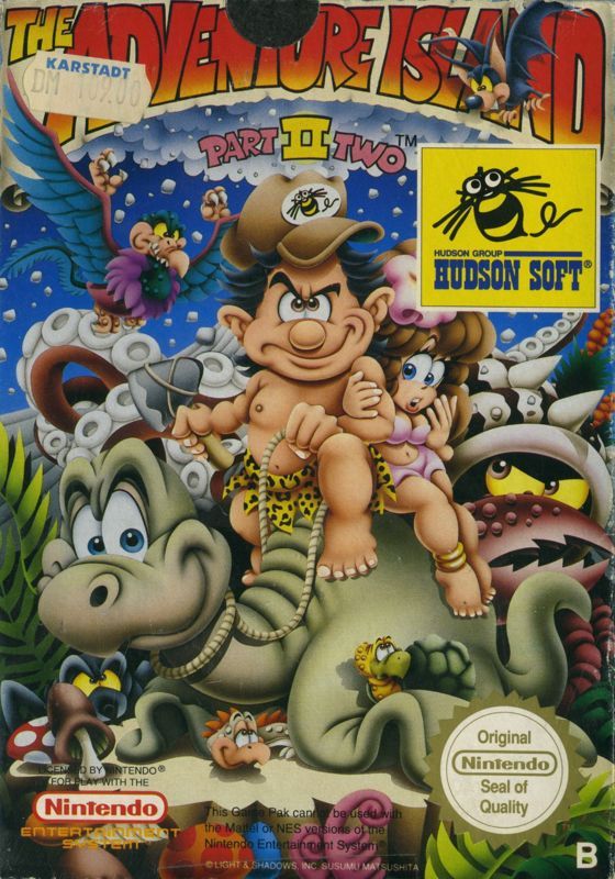Game cover: Adventure Island II