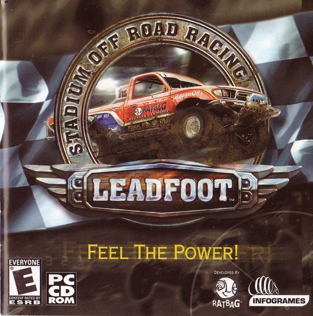 Game cover: Leadfoot: Stadium Off-Road Racing