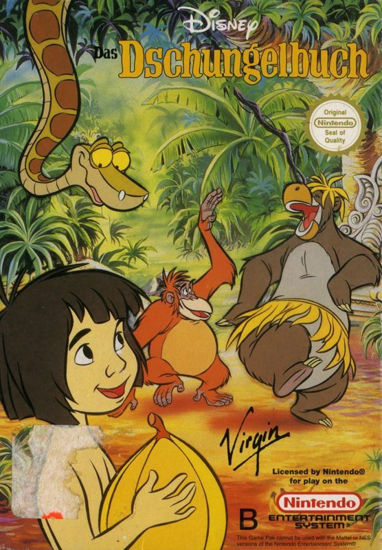 Game cover: Disney's The Jungle Book
