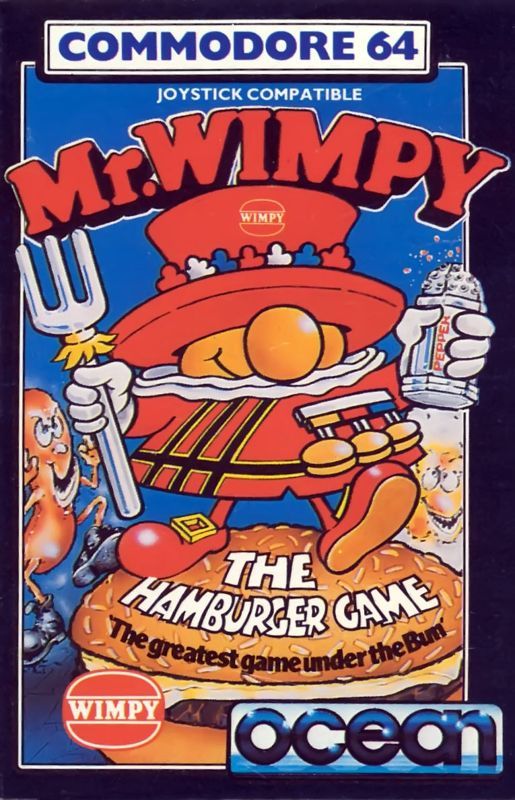 Game cover: Mr. Wimpy: The Hamburger Game