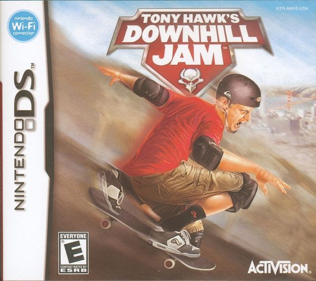 Game cover: Tony Hawk's Downhill Jam