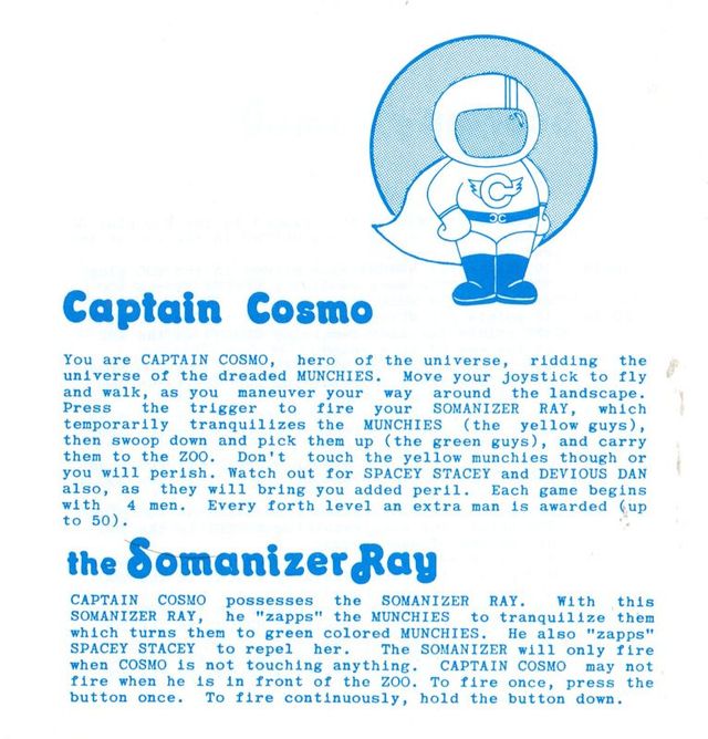 Game cover: Captain Cosmo