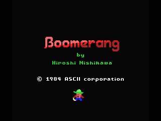 Game cover: Boomerang