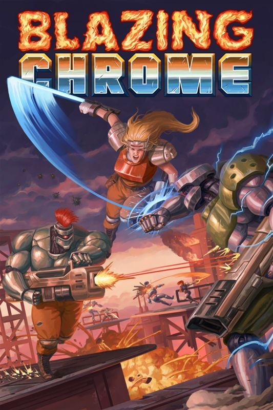 Game cover: Blazing Chrome