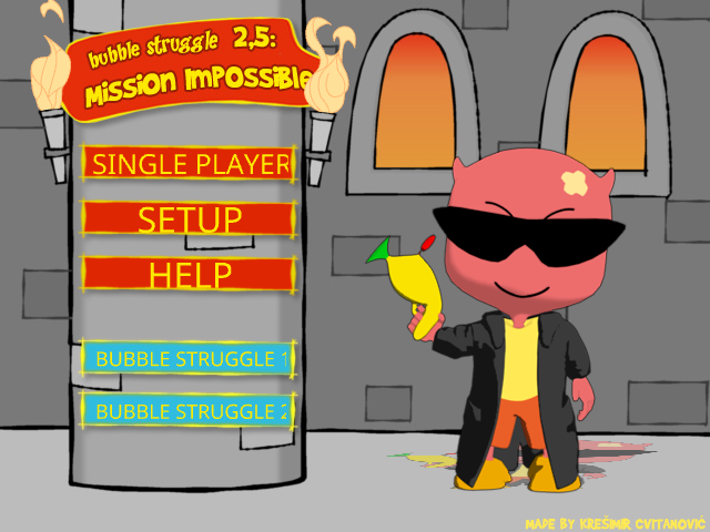 Game cover: Bubble Struggle 2.5: Mission Impossible
