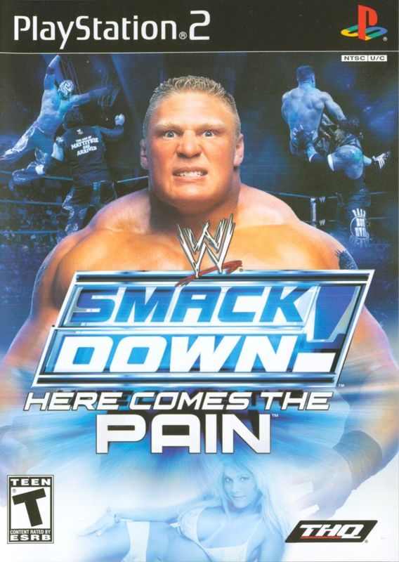 Game cover: WWE Smackdown! Here Comes the Pain