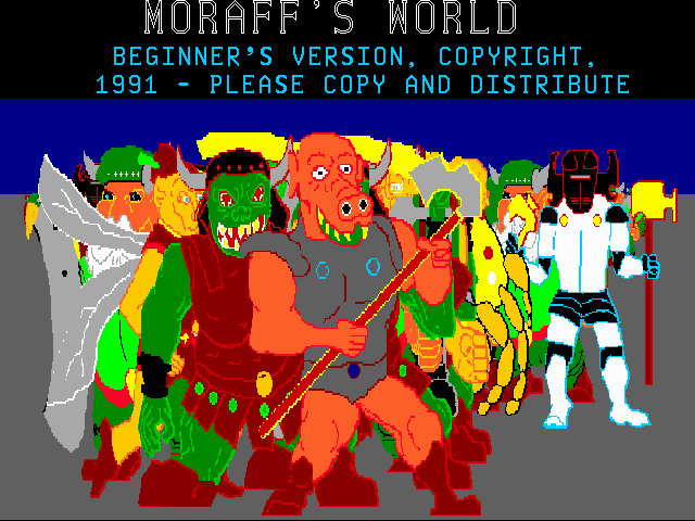 Game cover: Moraff's World