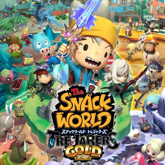 Game cover: Snack World: The Dungeon Crawl - Gold