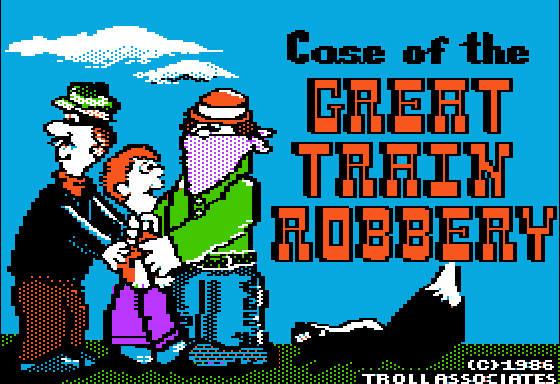 Game cover: Case of the Great Train Robbery