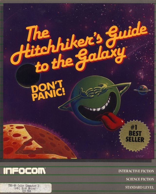 Game cover: The Hitchhiker's Guide to the Galaxy