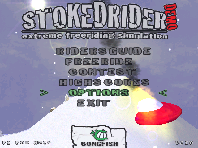 Game cover: STOKEDRIDER
