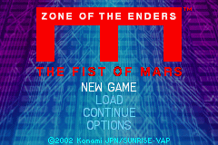 Game cover: Zone of the Enders: The Fist of Mars