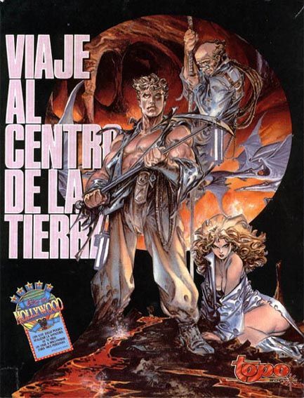 Game cover: Viaje al centro de la tierra