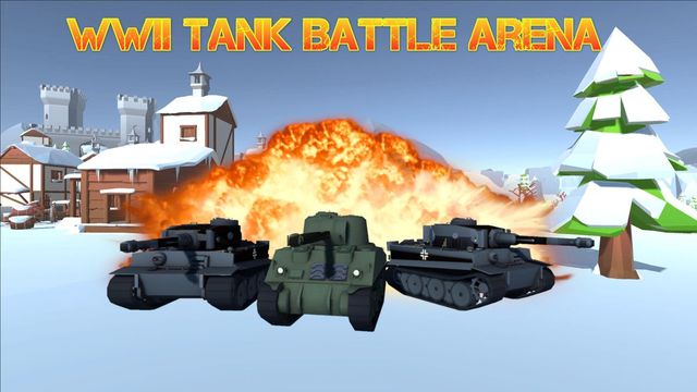 Game cover: WWII Tank Battle Arena