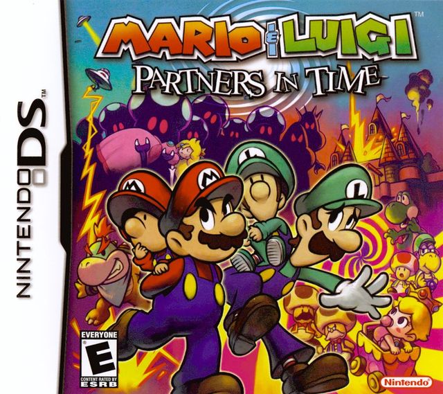 Game cover: Mario & Luigi: Partners in Time