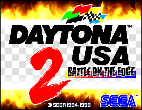 Game cover: Daytona USA 2: Battle on the Edge