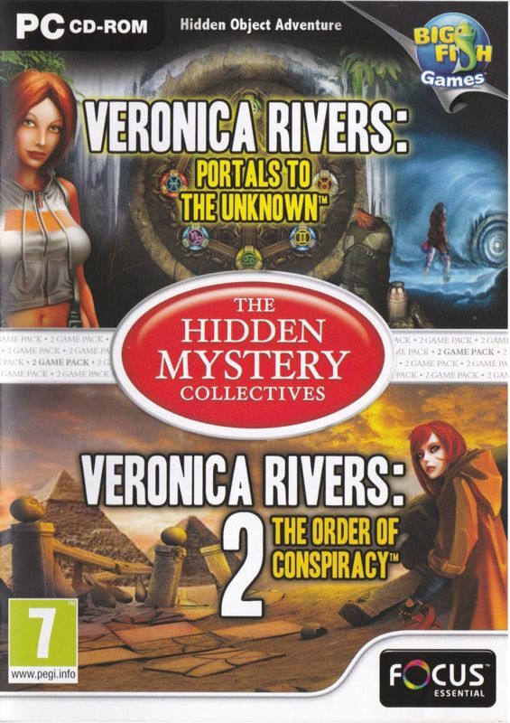 Game cover: The Hidden Mystery Collectives: Veronica Rivers: Portals to the Unknown / Veronica Rivers: The Order of Conspiracy