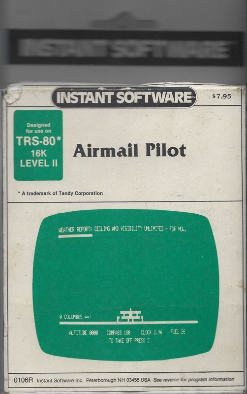 Game cover: Airmail Pilot