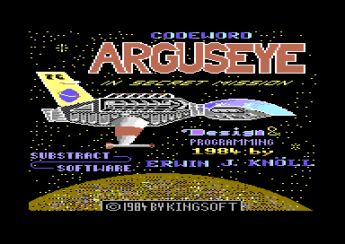 Game cover: Codeword Arguseye in Secret Mission