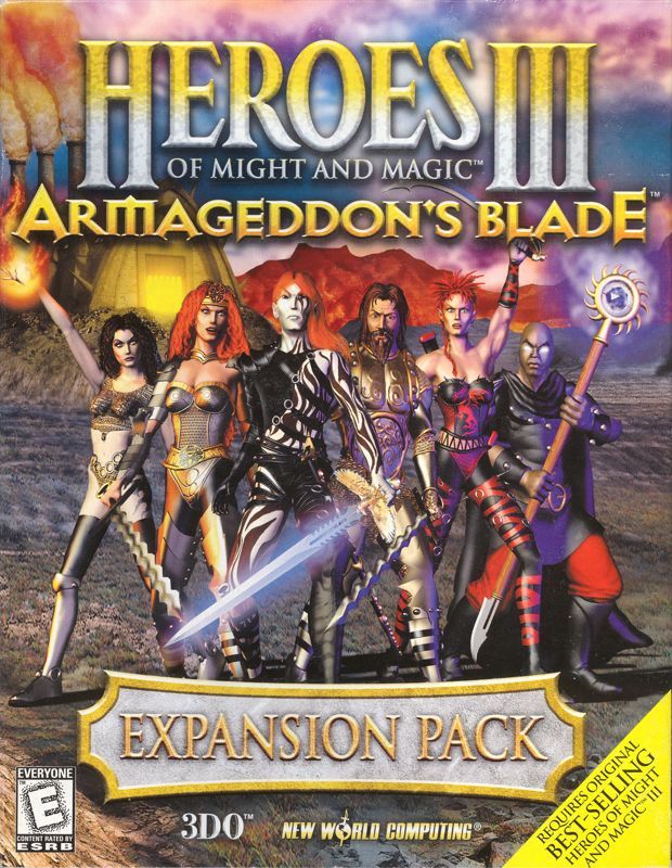 Game cover: Heroes of Might and Magic III: Armageddon's Blade