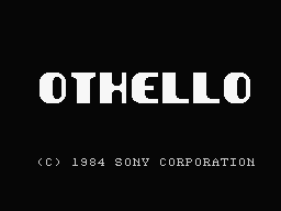 Game cover: Computer Othello