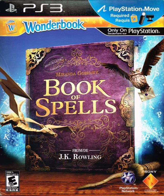 Game cover: Wonderbook: Book of Spells