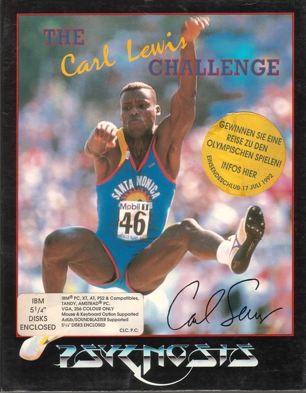 Game cover: The Carl Lewis Challenge