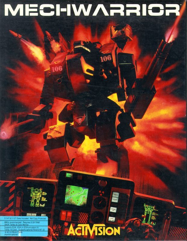 Game cover: MechWarrior