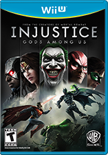 Game cover: Injustice: Gods Among Us