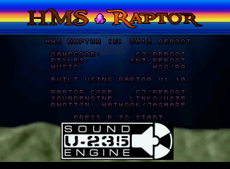 Game cover: HMS Raptor