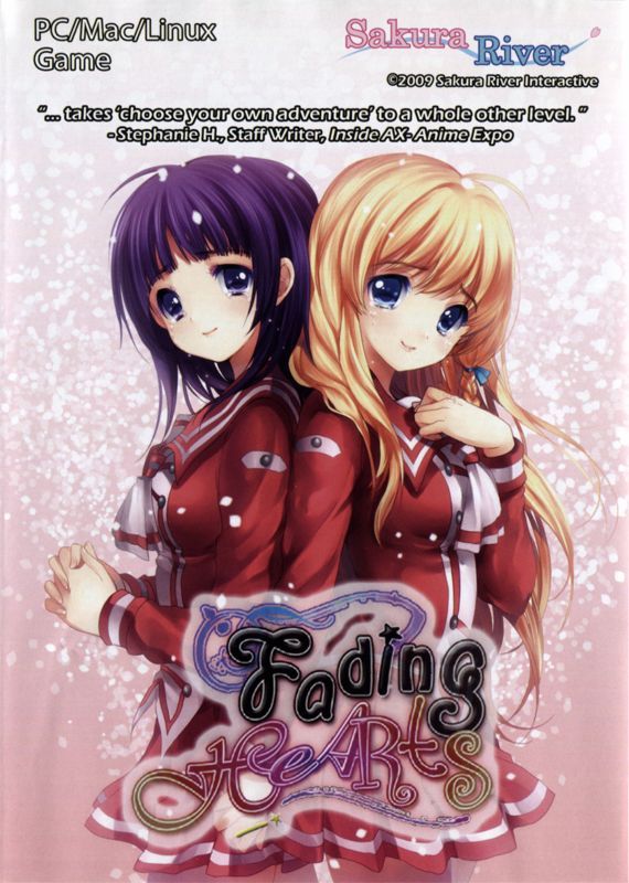 Game cover: Fading Hearts
