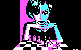 Game cover: Toledo Atomchess with CGA graphics