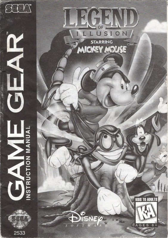 Game cover: Legend of Illusion starring Mickey Mouse
