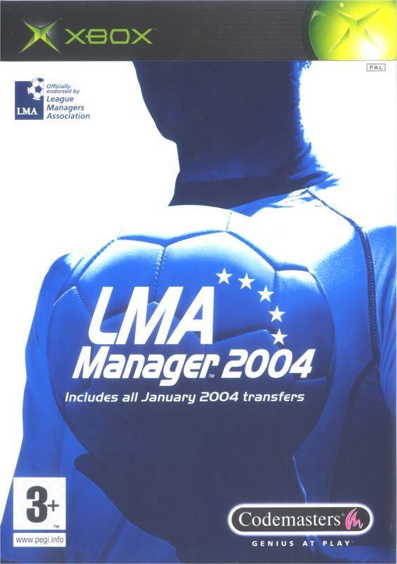 Game cover: LMA Manager 2004