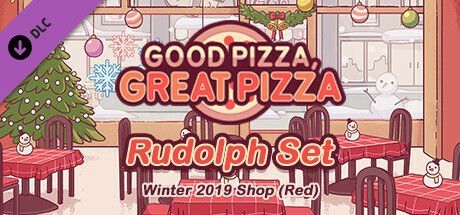 Game cover: Good Pizza, Great Pizza: Rudolph Set - Winter 2019 Shop (Red)