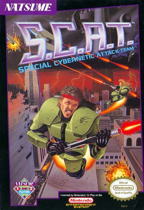 Game cover: S.C.A.T.: Special Cybernetic Attack Team