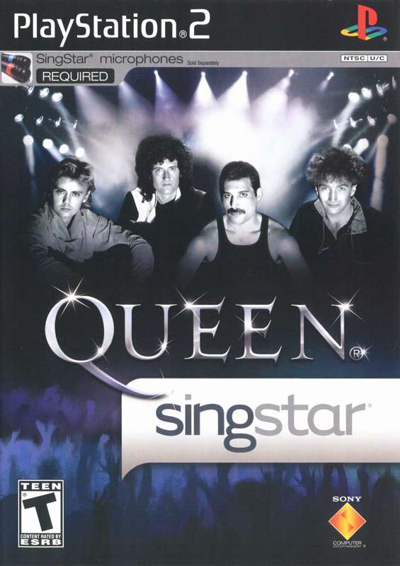 Game cover: SingStar: Queen