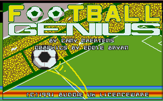 Game cover: Football Genius