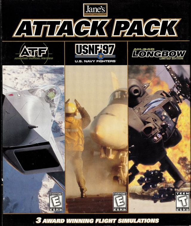 Game cover: Jane's Combat Simulations: Attack Pack