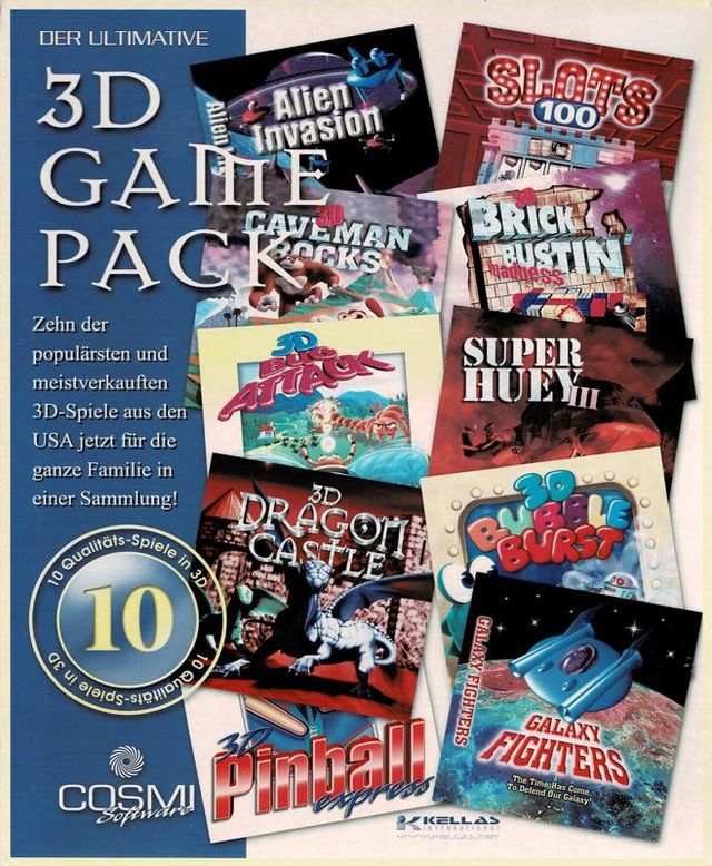 Game cover: 3D Game Pack