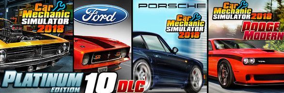 Game cover: Car Mechanic Simulator 2018: Platinum Edition 10 DLC