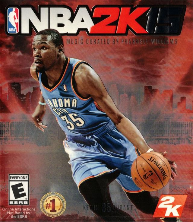 Game cover: NBA 2K15
