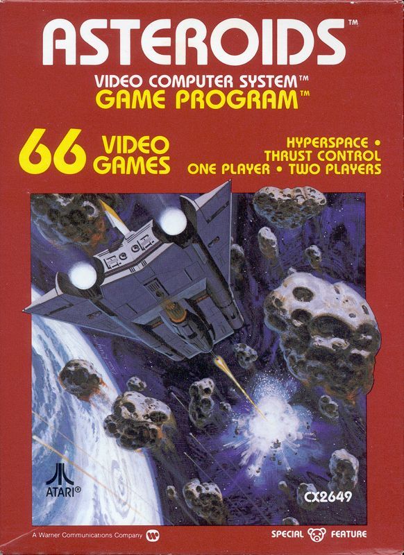 Game cover: Asteroids