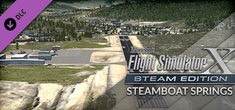 Game cover: Microsoft Flight Simulator X: Steam Edition - Steamboat Springs
