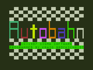 Game cover: Autobahn