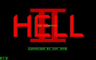 Game cover: Hell of Lemmings II